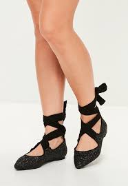 Pointy Black flats